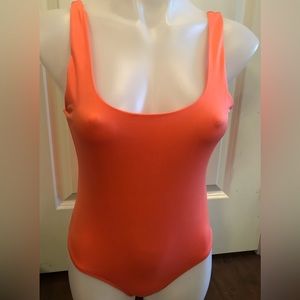 NEW Revamped Coral Sleeveless Bodysuit size Large
